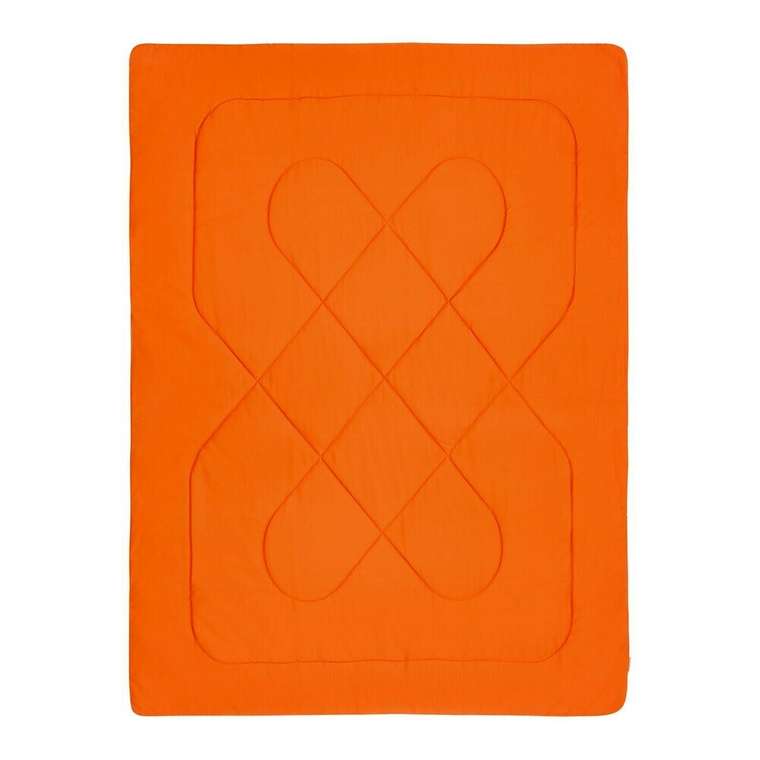 Одеяло Premium Mako 160х220 оранжевого цвета