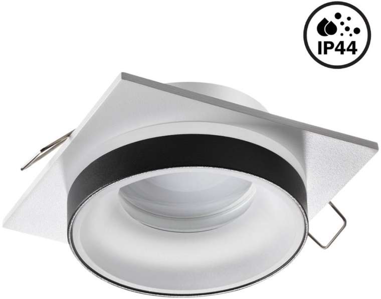 Потолочный светильник встраиваемый IP44 светодиодный IP44 Novotech Water 370788