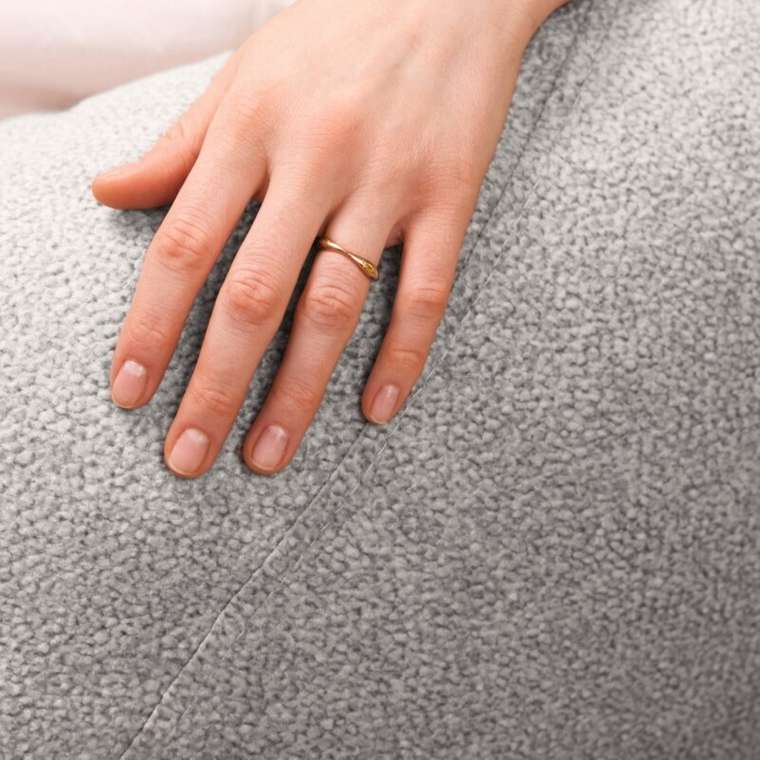 Кресло-мешок груша XXXXL-Комфорт светло-серого цвета