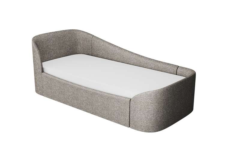 Диван-кровать Kidi Soft 90х200 коричневого цвета с низким изножьем 