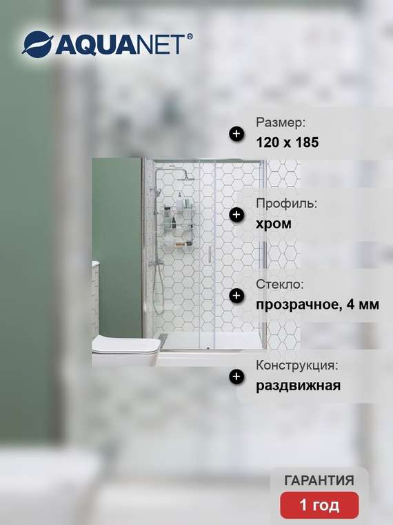 Душевая дверь в нишу