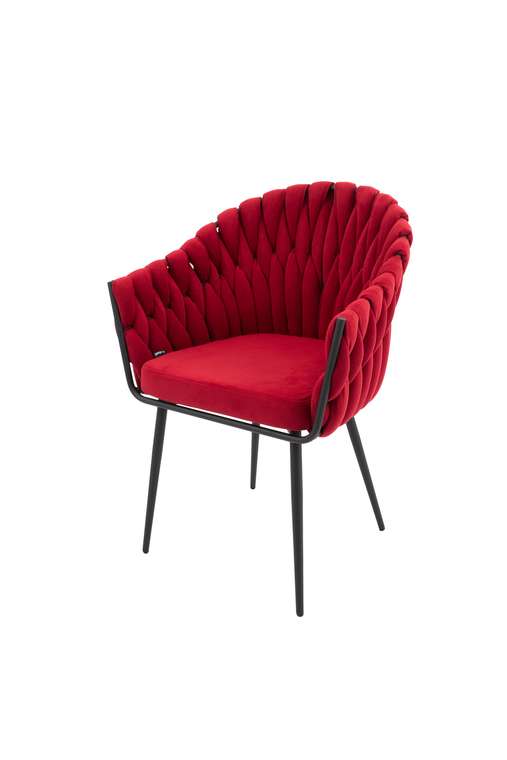 Стул Сарагоса красного цвета