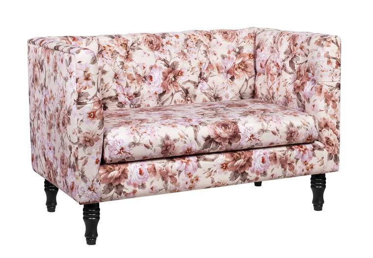 Диван Rose flower с каркасом из массива березы