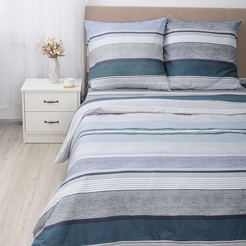 КПБ Традиция 'ПРОСТО КРАСИВЫЙ' евро, бязь, 100 % хлопок, пл. 125 гр./кв.м., 'Эстетика'