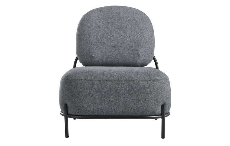 Кресло Pebble серого цвета