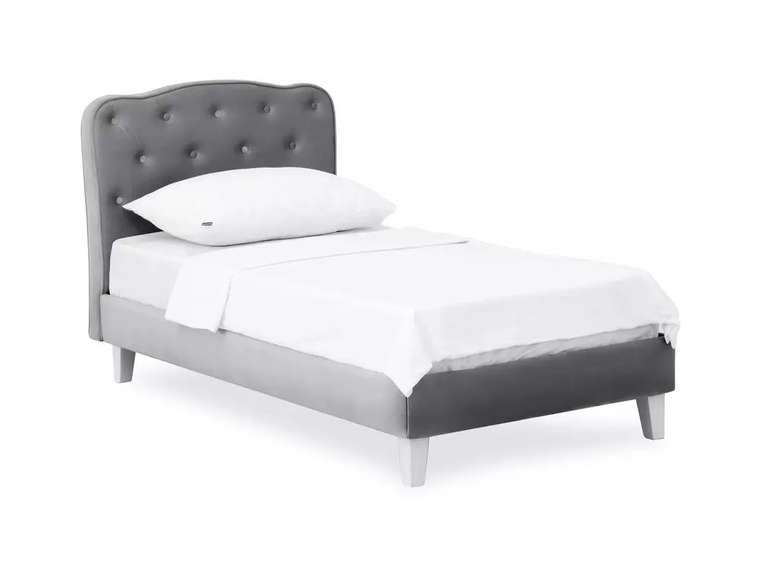 Кровать Candy 80х160 серого цвета
