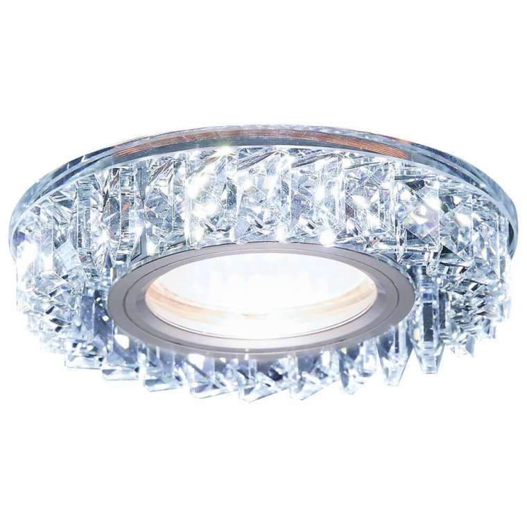 Точечный светильник LED S255 CH (стекло, цвет прозрачный)