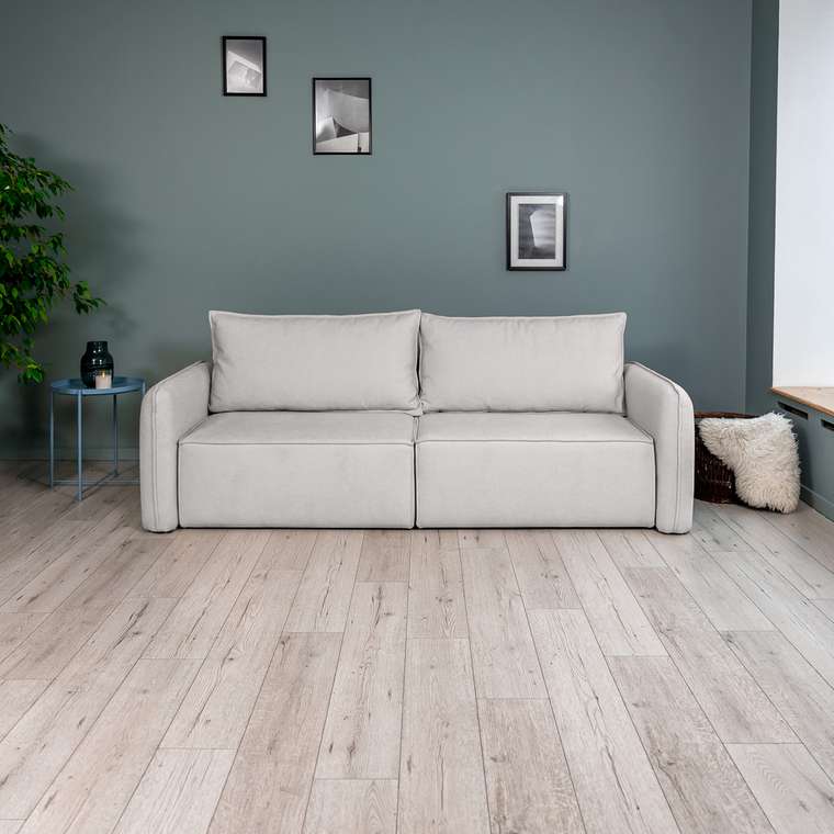 Диван-кровать Портленд светло-серого цвета