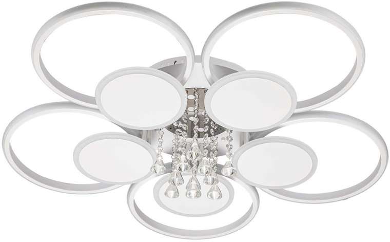 Потолочная люстра (+ночной режим) с пультом 10228/10 LED*182W Escada Aurora 10228/10LED кольцо