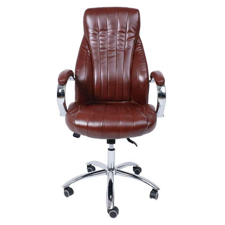 Кресло поворотное Mastif темно-коричневого цвета