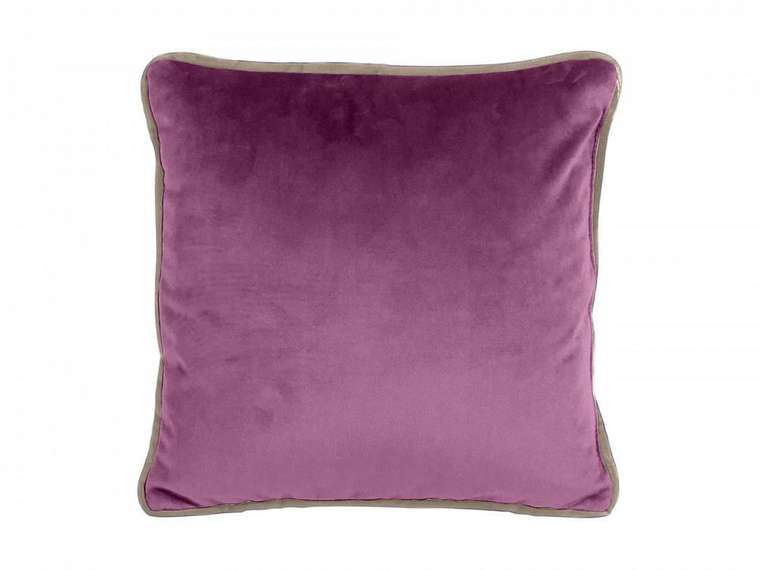 Подушка декоративная Boxy 50х50 темно-розового цвета