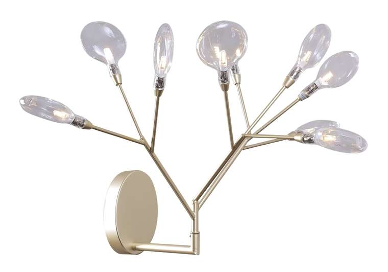 Бра Crystal Lux Evita Evita AP9 Gold/Transparent