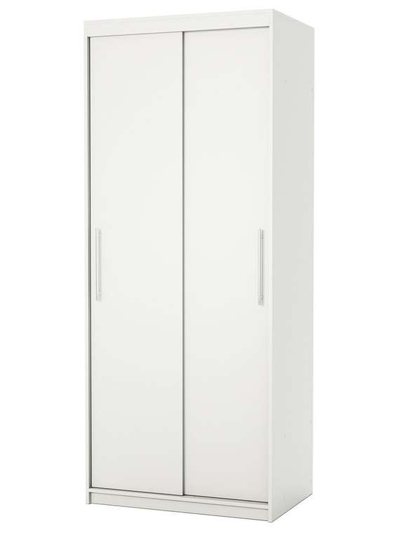 Шкаф-купе Эконом 90 белого цвета