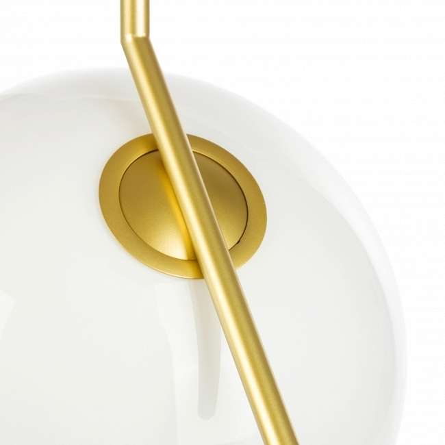 Подвесной светильник Cricket Gold белого цвета