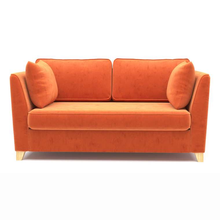 Двухместный диван Wolsly ST оранжевого цвета