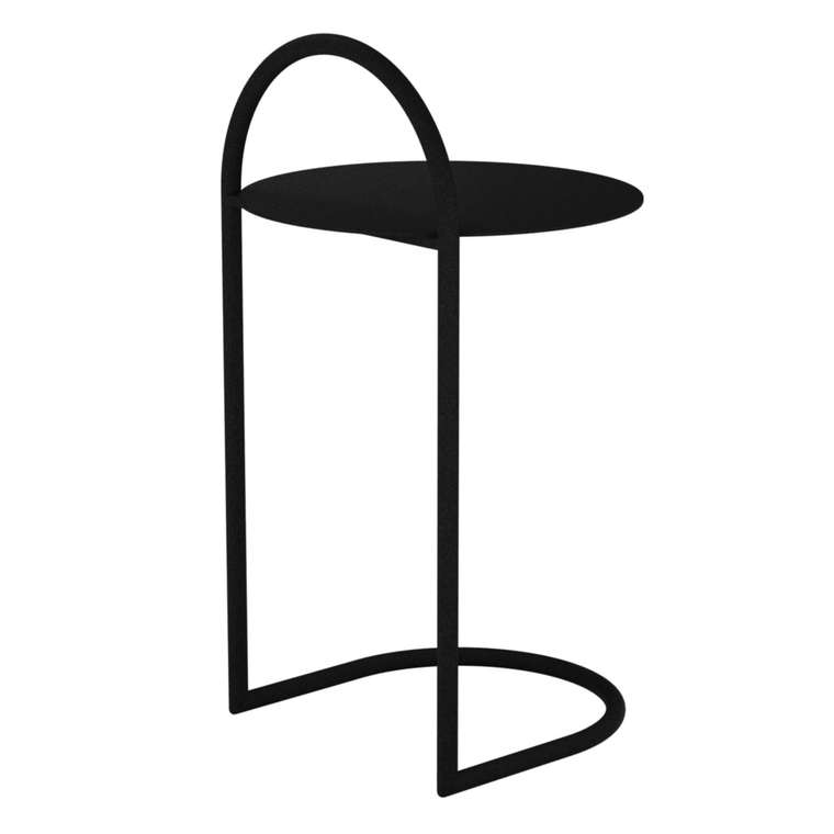 Приставной столик Evezer черного цвета