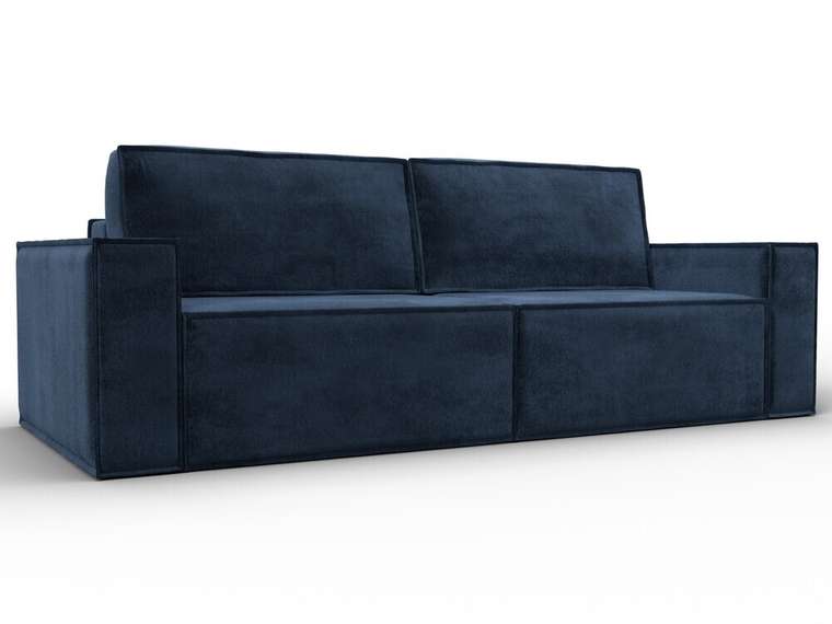 Диван-кровать Куба темно-синего цвета