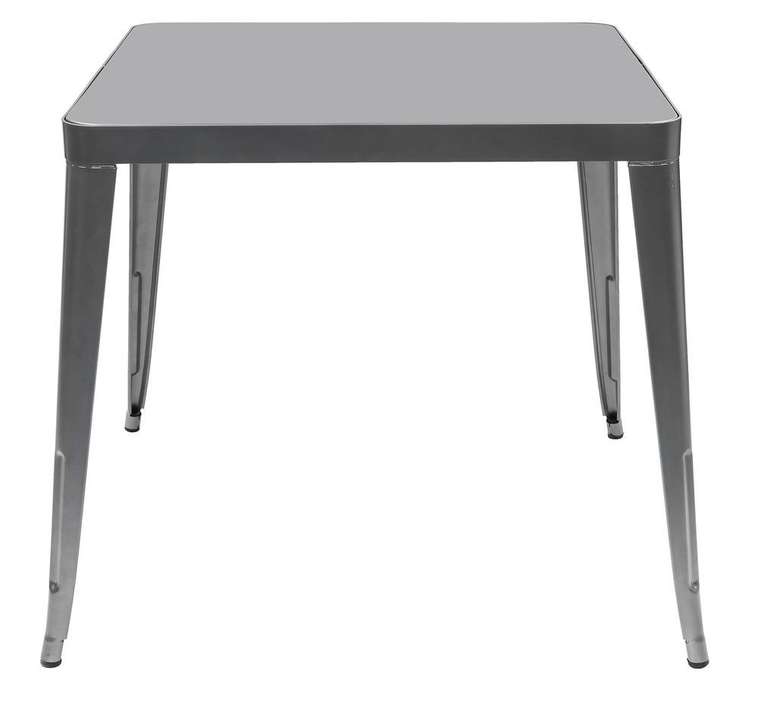 Обеденный стол Tolix серого цвета
