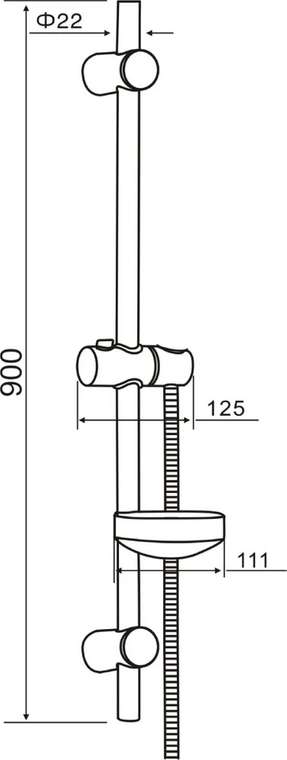 Душевая штанга