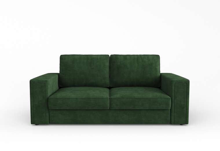 Диван-кровать Вивьен темно-зеленого цвета