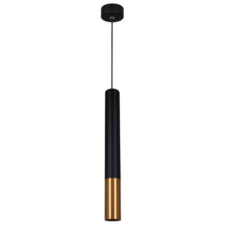 Подвесной светильник 16032-0.9-001IL LED5W BK+GD (металл, цвет золото)