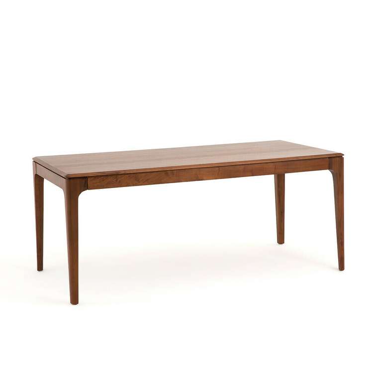 Раздвижной обеденный стол Sanara коричневого цвета