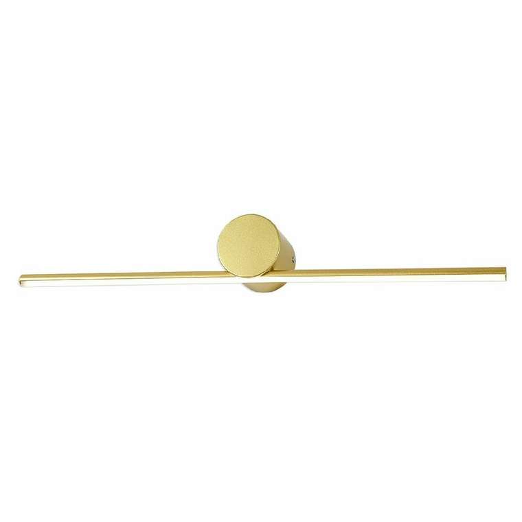 Настенный светильник Line 10291/1LED Gold (силикон, цвет белый)