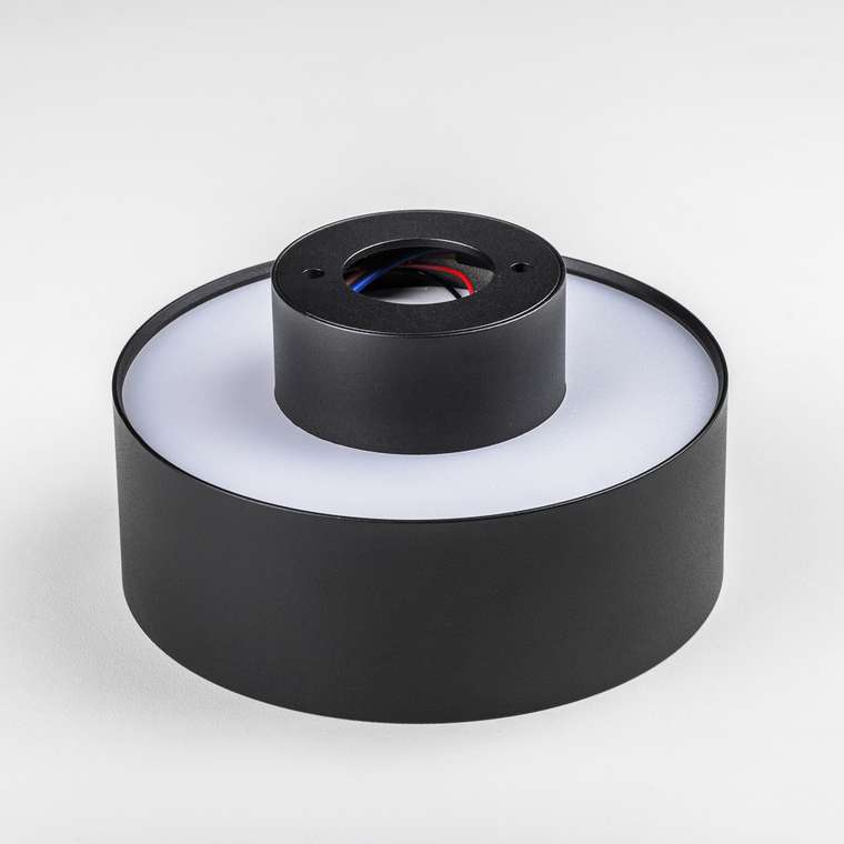 Светильник ACUTO LED up 6W+down 18W 1920LM 120G ЧЕРНЫЙ 3000K