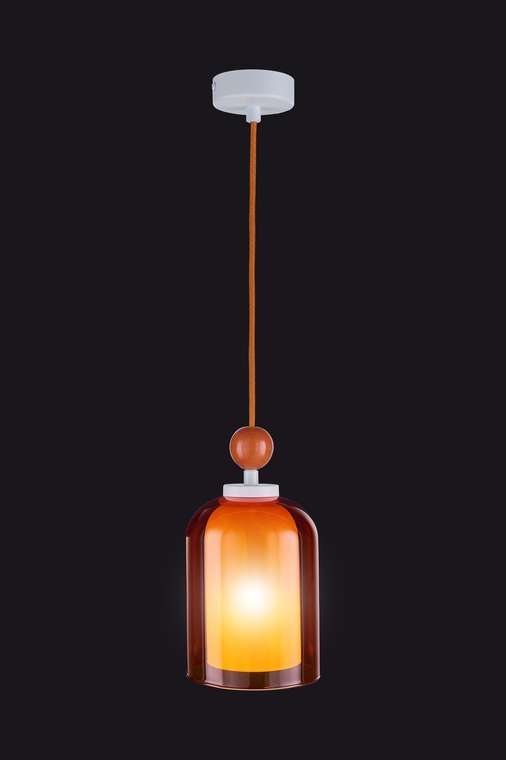 Подвесной светильник Colors Capsule оранжевого цвета