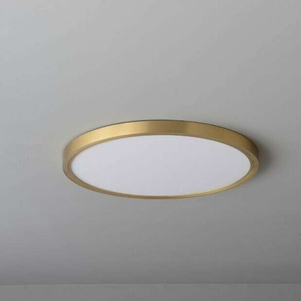 Потолочный светильник Belfast Glenmore 8088-4H BR Латунь / Акрил