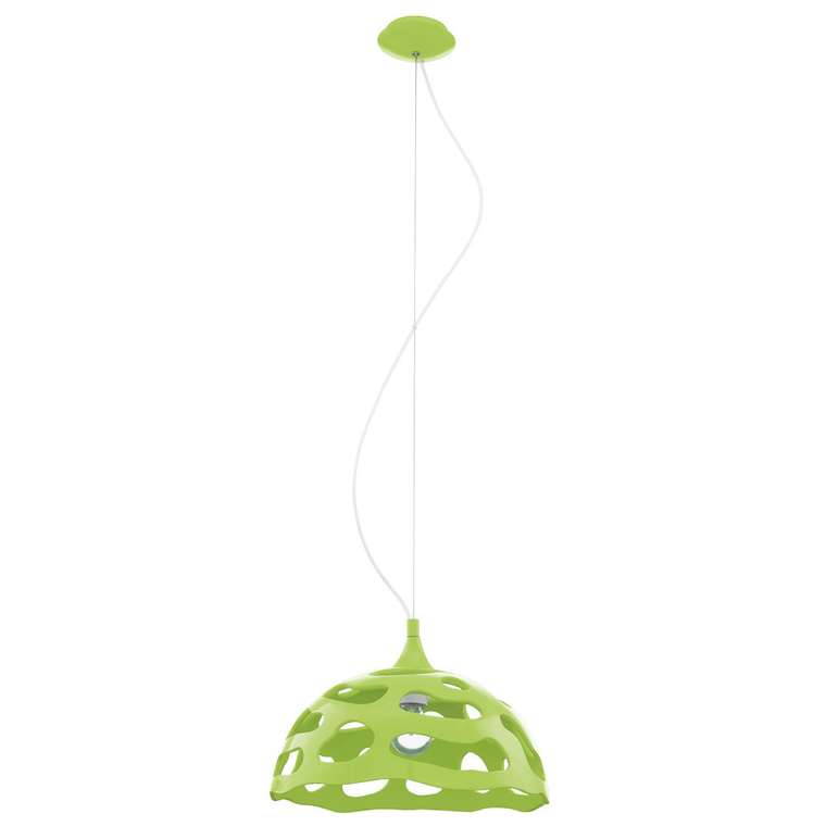 Подвесной светильник Anzino светло-зеленого цвета