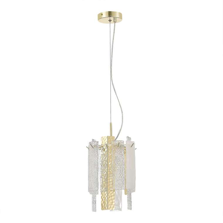 Люстра подвесная ST-Luce Золотистый/Белый, Золотистый E14 1*40W SCOLARE
