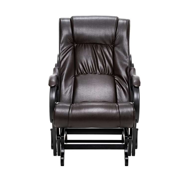 Кресло-маятник Модель 78 темно-коричневого цвета