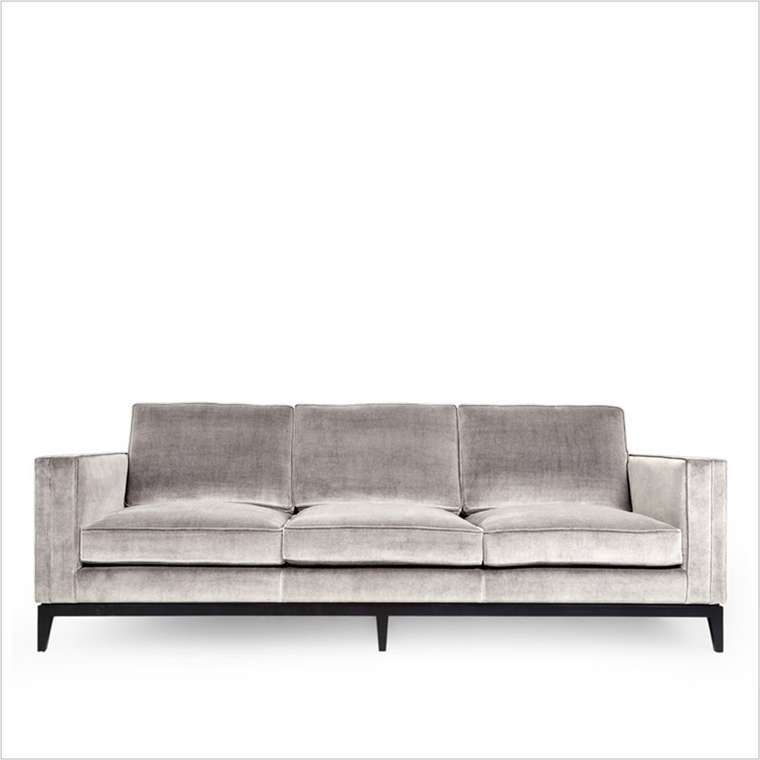Диван Lucas 2 seat sofa со светлой обивкой