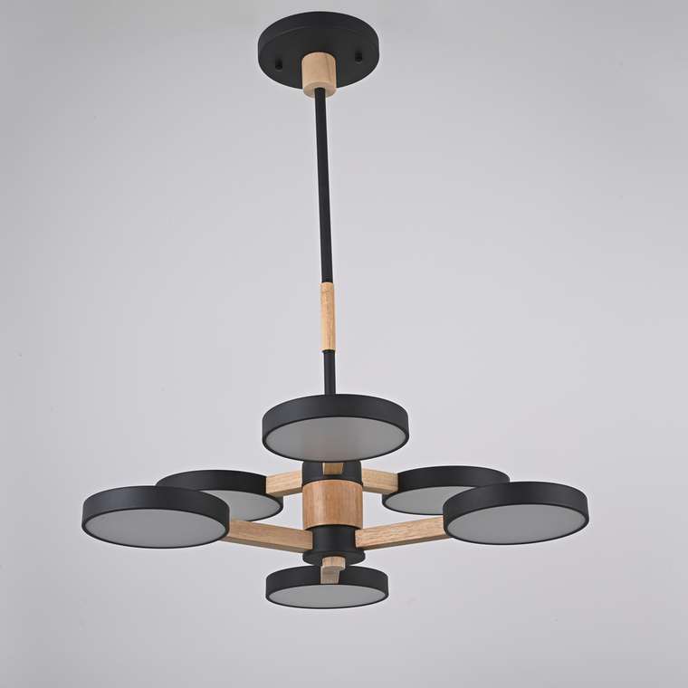 Подвесная люстра TURNA DBL L6 Black