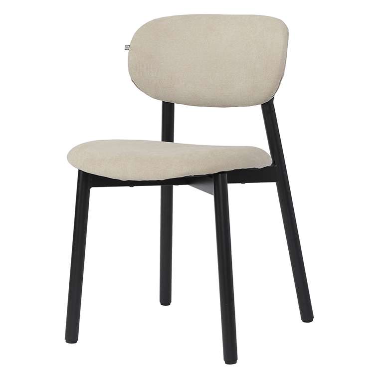 Обеденный стул Round бежевого цвета
