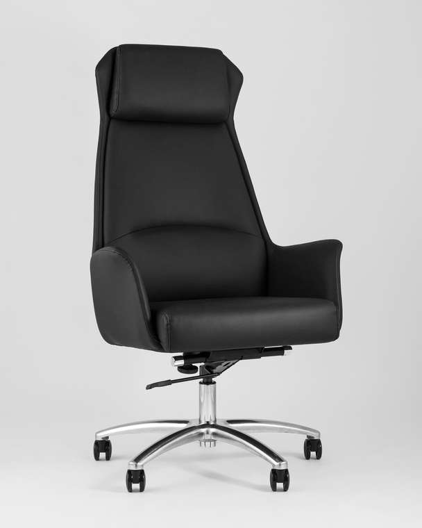 Кресло офисное Top Chairs Viking черного цвета