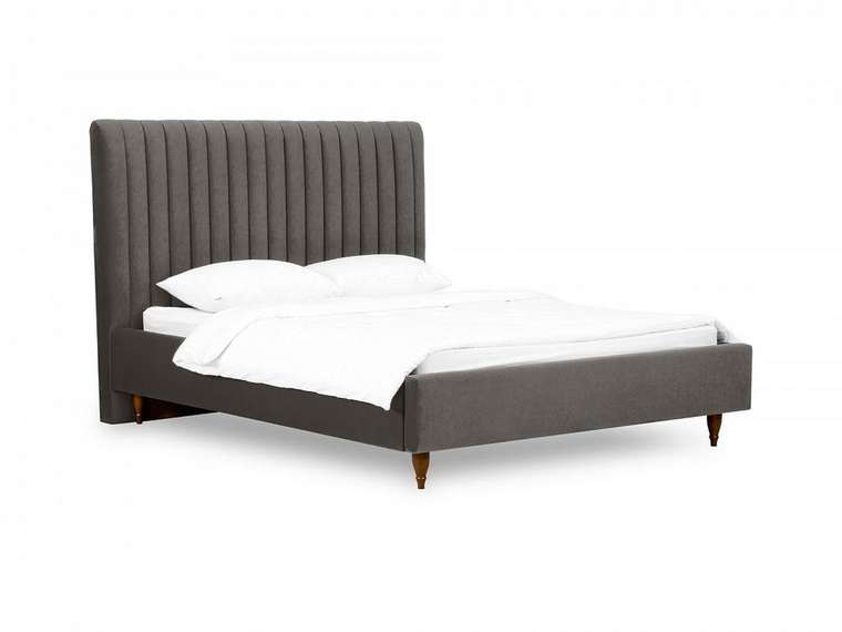 Кровать Dijon 180х200 темно-серого цвета