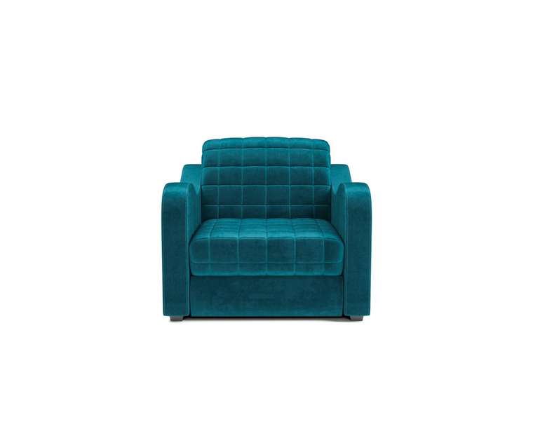 Кресло-кровать Барон 4 сине-зеленого цвета
