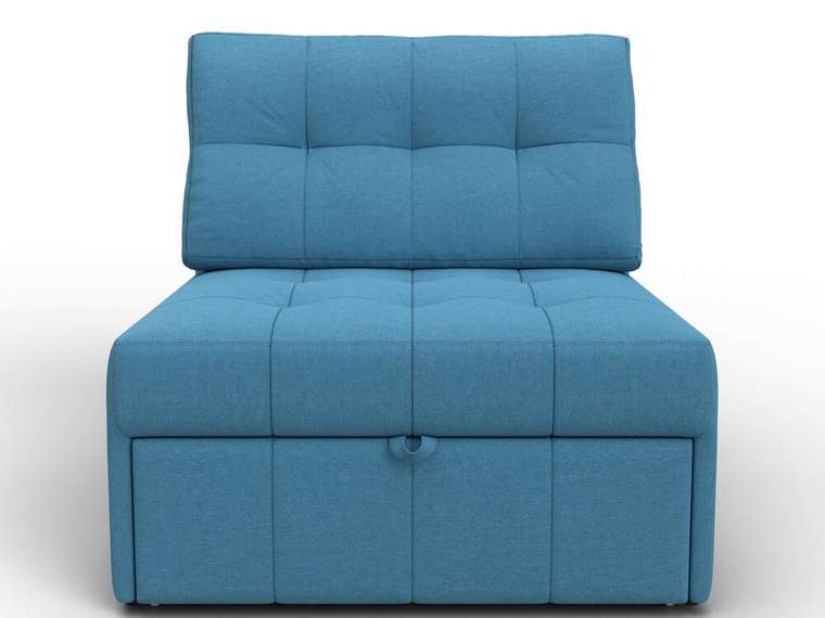 Кресло-кровать Лига-107 голубого цвета