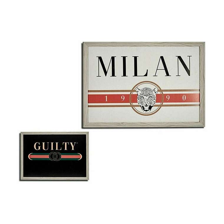 Картина GUILTY MILAN ДСП 46 x 2 x 66 cm (6 штук)