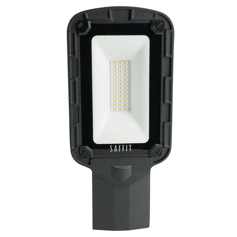 Светодиодный уличный консольный светильник Saffit SSL10-30 55232 30W 5000K 230V, черный
