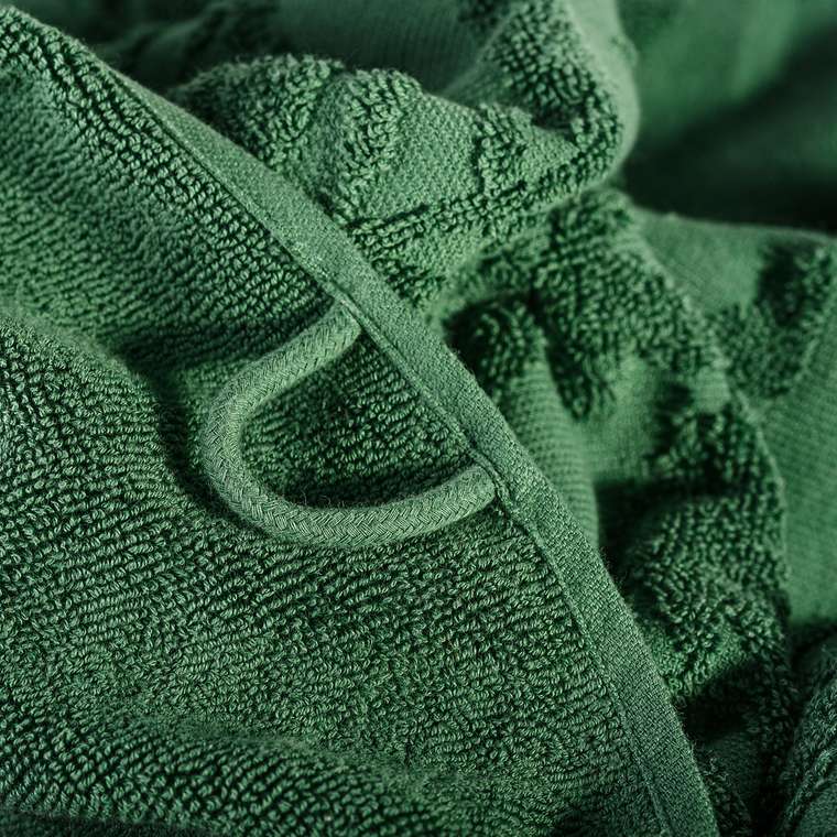 Полотенце Fleur для ванной 70х140 зеленого цвета