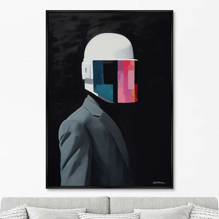 Репродукция картины Vibe collection, Motorcyclist, 2024г.