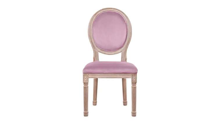 Стул с круглой спинкой Volker Oak Pink