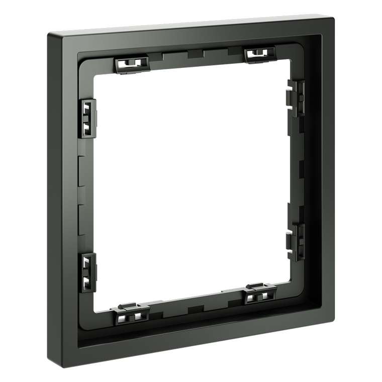 Рамка пластиковая VOLTUM S70 на 1 пост, (титан)