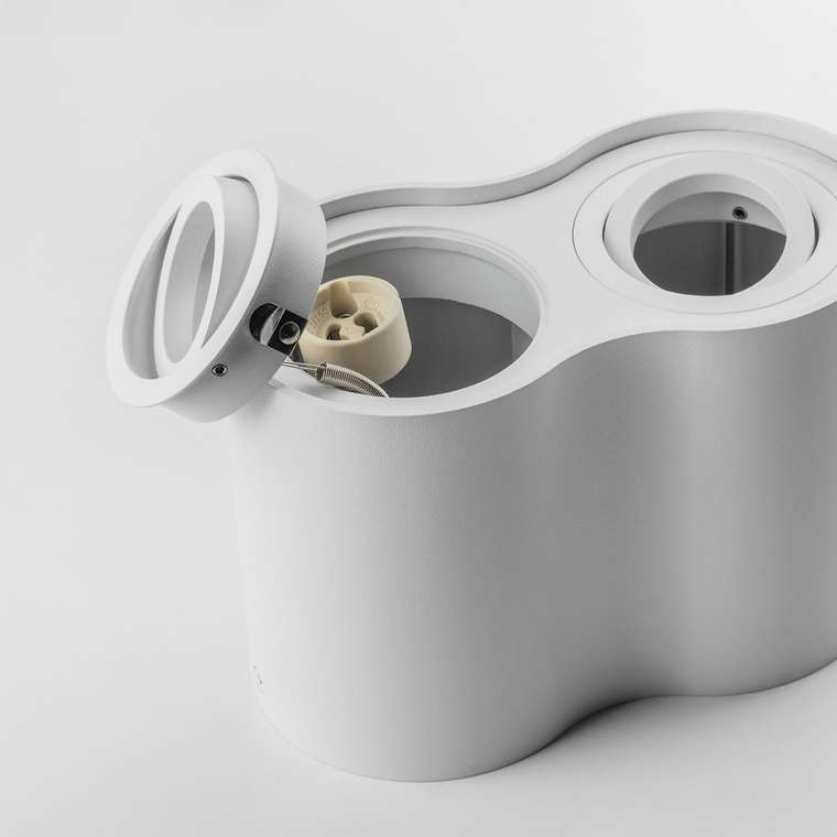 Потолочный светильник Binoco M белого цвета