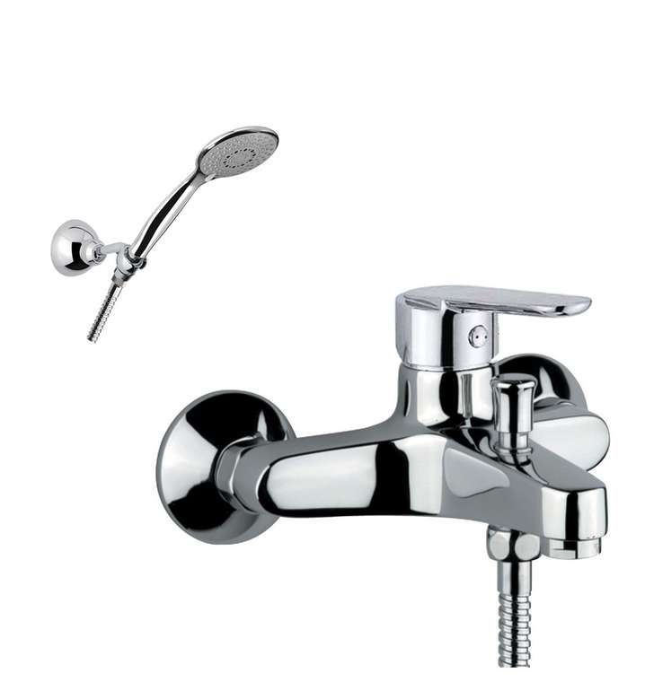 Смеситель для ванны Webert Sax Evolution SE850101015, хром