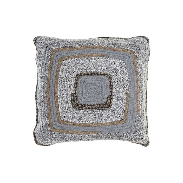 Подушка DKD Home Decor Натуральный Серый 40 x 10 x 40 см Boho