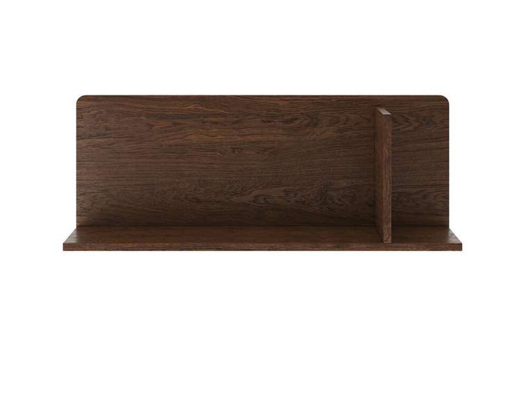 Настенная полка Fargo 100 коричневого цвета
